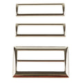 Cozy Nest Rectangular Adjustable Strap Hardware Kit - Nickel Primary Image