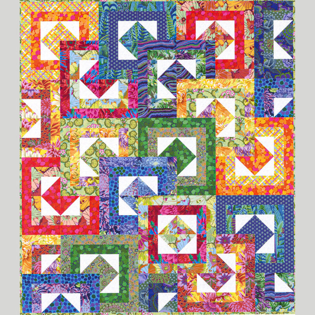 Kaffe Fassett All Stacked Up Quilt Kit Primary Image