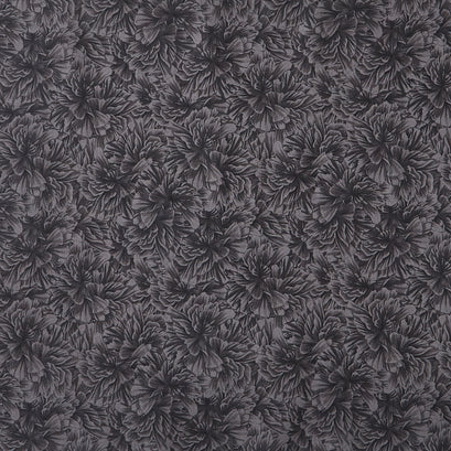 Midnight Garden - Petal Texture Black Yardage