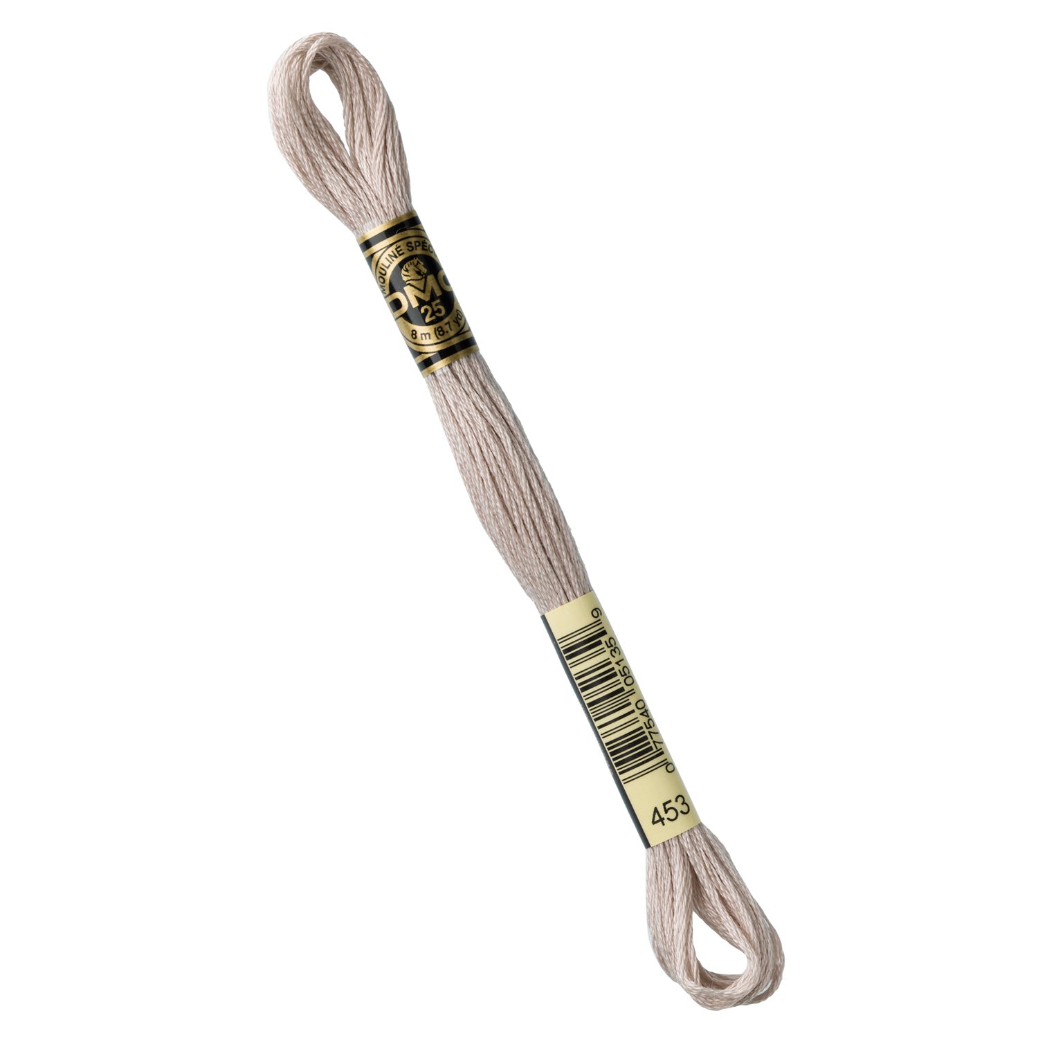 DMC Embroidery Floss - 453 Light Shell Gray