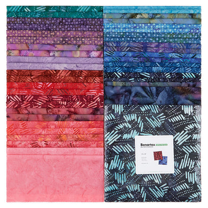 Bali Batiks Dots n Dashes Favorites 10" Squares