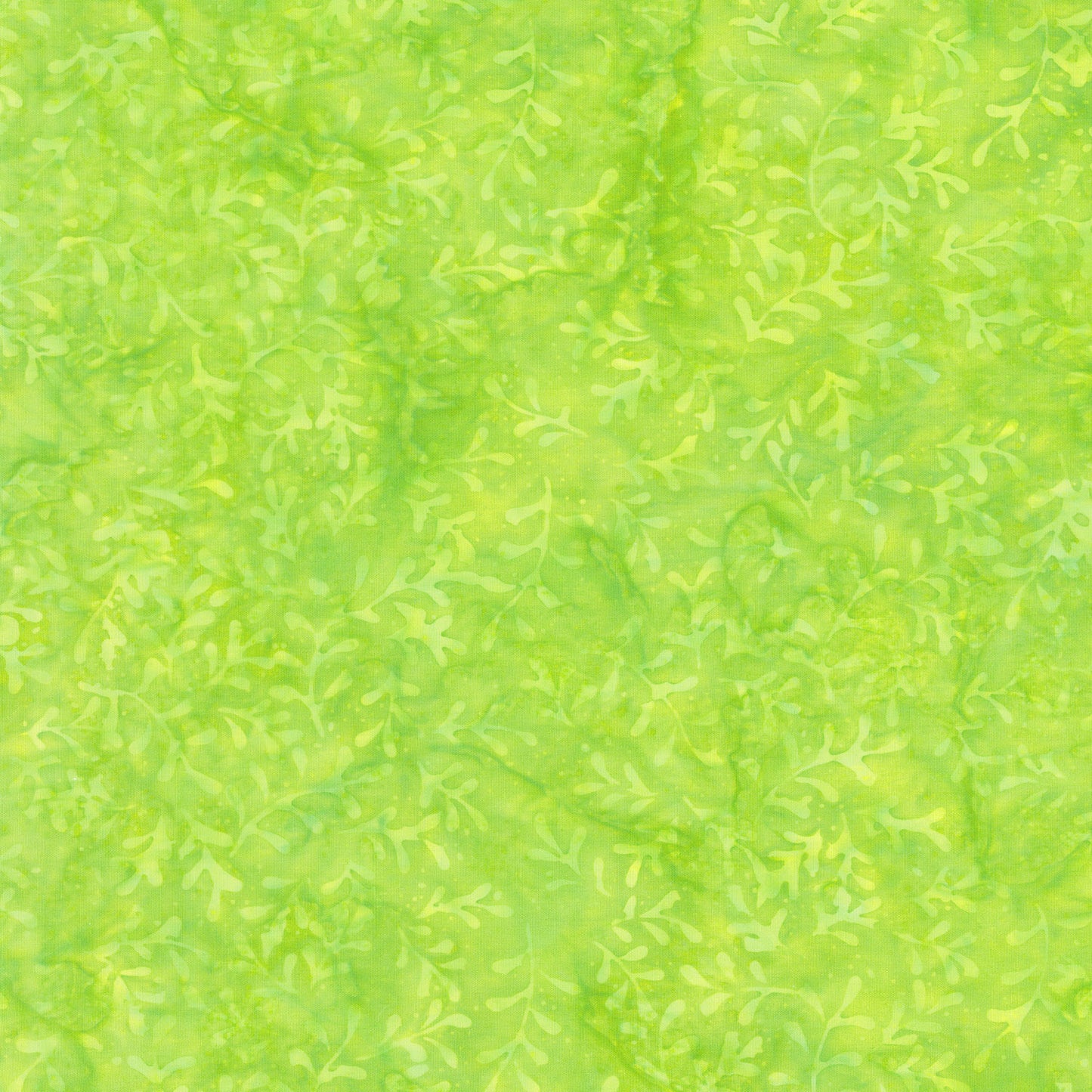 Jubilant Batiks - Sprig Green Apple Yardage Primary Image