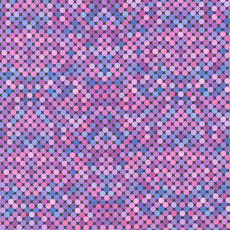 Colorful - Dots Purple Yardage