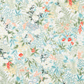 Imperial Collection - Honoka Teal Colorstory Foliage Meadow Metallic Yardage Primary Image