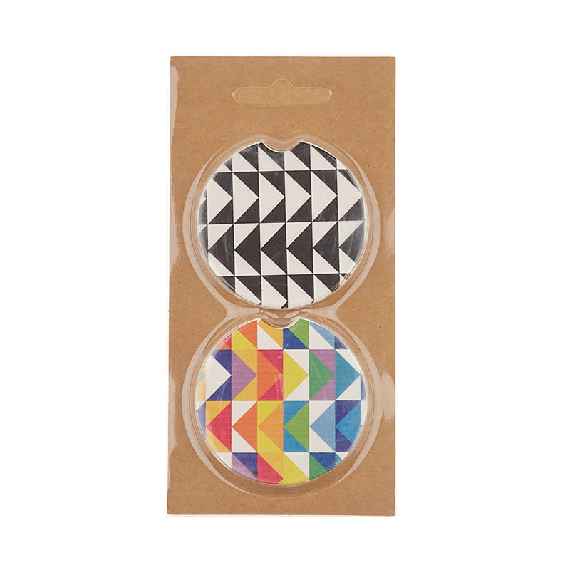 Quilty Car Coasters Alternative View #1