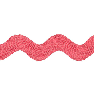 Bright Pink Jumbo Ric Rac (1 3/8" Poly)