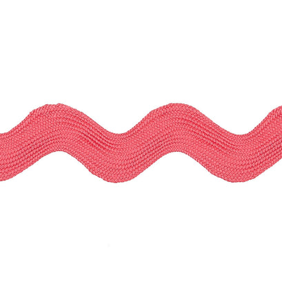 Bright Pink Jumbo Ric Rac (1 3/8" Poly)