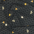 Alexandra - Honeycomb Black Yardage Alternative View #1