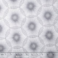 Nature's Pearl - Dandelion Dots White/Gray Pearlized Yardage Primary Image
