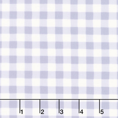 Honey and Lavender - Garden Gingham Soft Lavender Yardage
