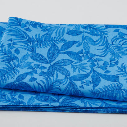 Exotica - Tropical Toile Royal 2 Yard Cut