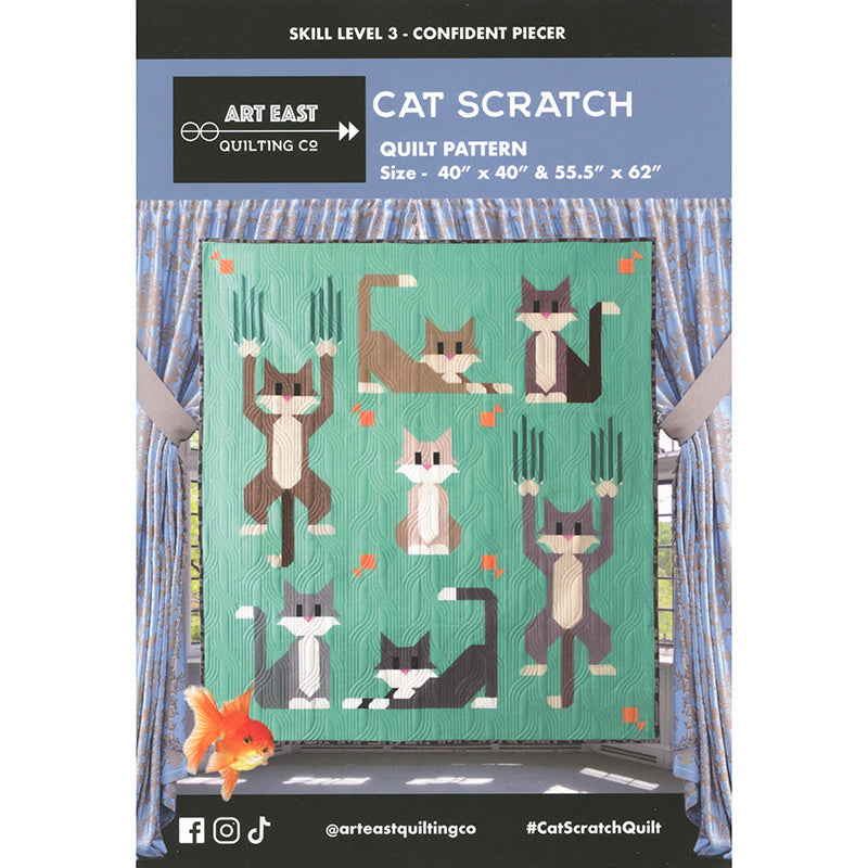 Cat Scratch Quilt Pattern Primary Image