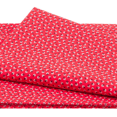 Five + Ten - Itty Bitty Red 2 Yard Cut