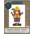 Engineer Gnome Precut Fused Applique Pack Primary Image