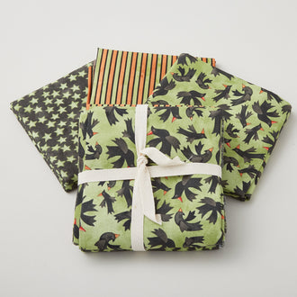 Halloween Whimsy Green Favorites - 3 Piece One Yard Bundle