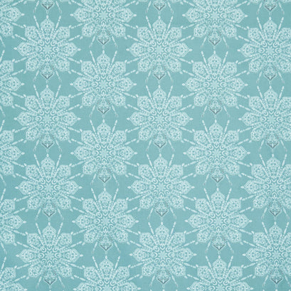 Floralicious - Medallion Turquoise Yardage