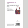 Digital Download - Easy Quilted Zipper Tote Pattern by Missouri Star