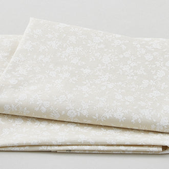 Neutral Notes - Budding Roses Beige 2 Yard Cut