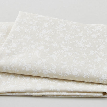 Neutral Notes - Budding Roses Beige 2 Yard Cut