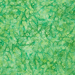 Artisan Batiks - Totally Tropical - Ferns Fern Yardage Primary Image