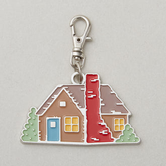 Lori Holt Enamel Happy Charm - Cottage