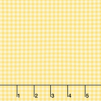 Sunflower Festival - Gingham Checkered Yellow Yardage