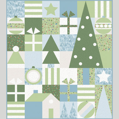 Mouse Winter Choir CW1311028CL Quilt main image 1