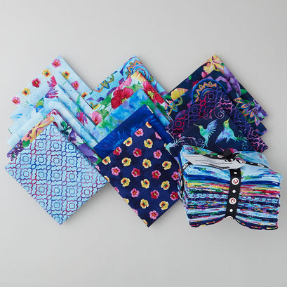 Hummingbird Heaven Favorites 15 Piece Fat Quarter Bundle