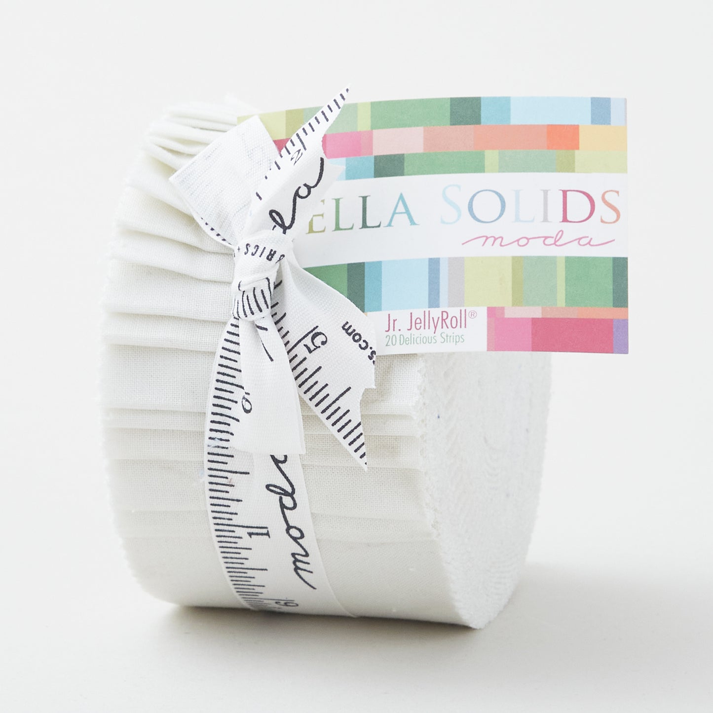 Bella Solids Feather Junior Jelly Roll Primary Image