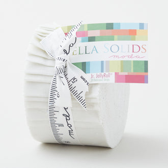 Bella Solids Feather Junior Jelly Roll