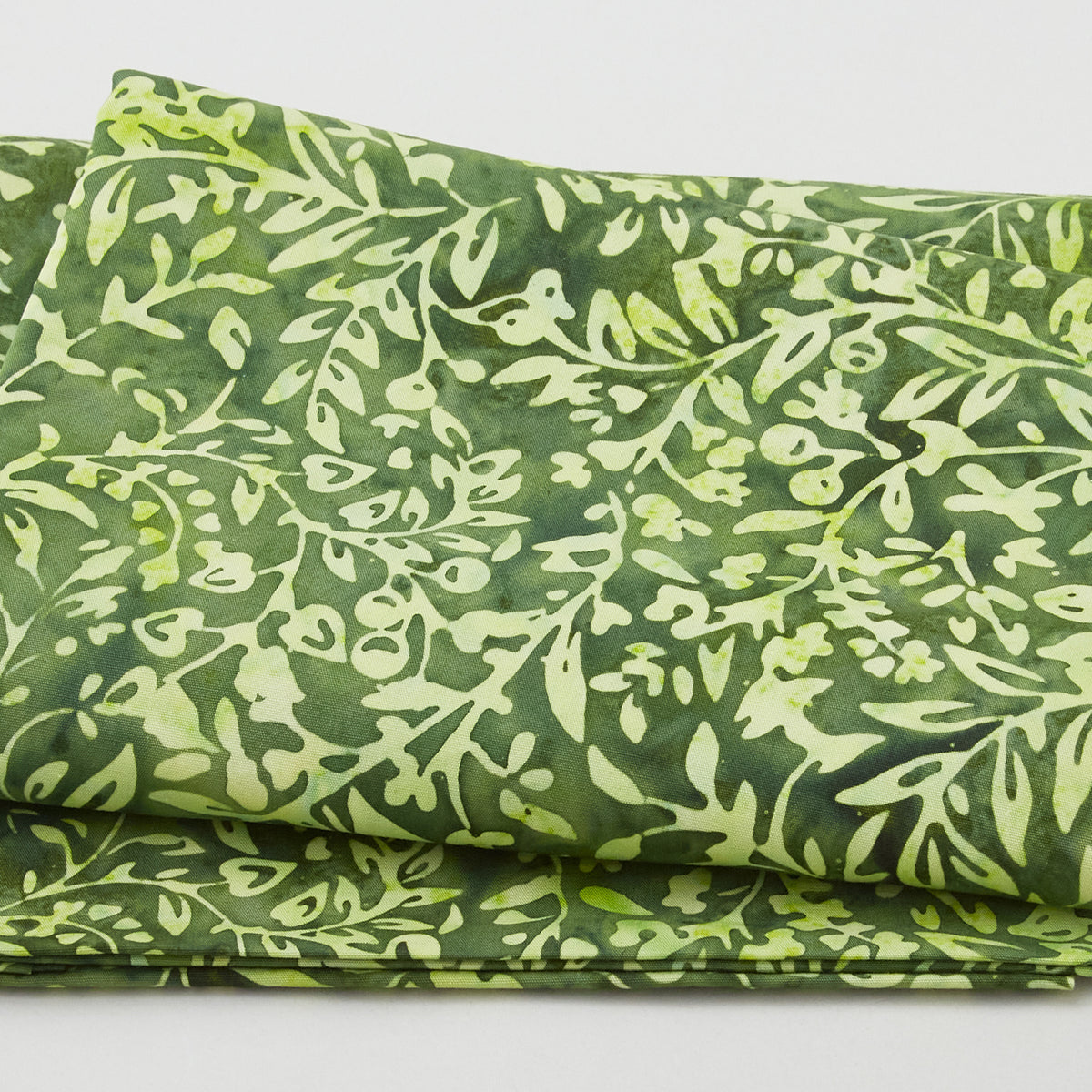Wildflower Batiks - Vine-Green Pineneedle 2 Yard Cut Primary Image