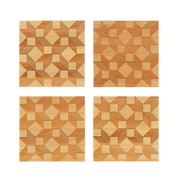 Idle Moments Square Coaster 4pc Set Primary Image