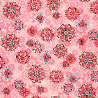 Florence - Medallion Flamingo Yardage