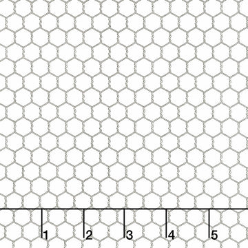 Farm - Chicken Wire White Yardage Primary Image