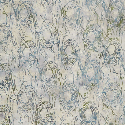 River Walk Batiks - Bird's Nest Grey Silverado Yardage