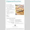 Digital Download - Zippered Pouches Quilt Pattern by Missouri Star