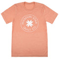 Missouri Star Circle Logo T-shirt - Heather Sunset S