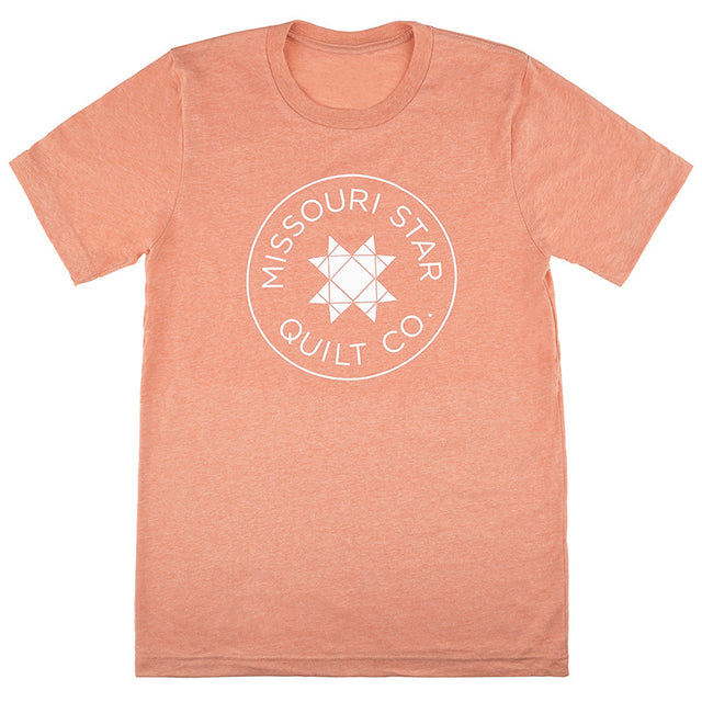Missouri Star Circle Logo T-shirt - Heather Sunset S Primary Image