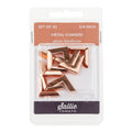 Sallie Tomato 3/4" Metal Corners Package of 10 - Rose Gold Alternative View #1