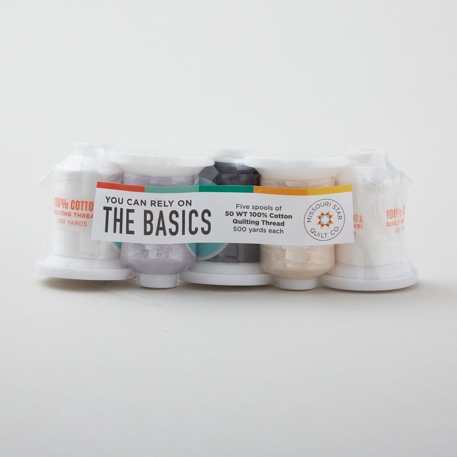 k*5様 23aw COOTIE Nylon Quilting Wide Sto Missouri Star The Basics 50 Wt Cotton Thread Stash Builder 5 Pack