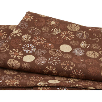 Ocean Jewels - Sea Urchins Brown 2 Yard Cut