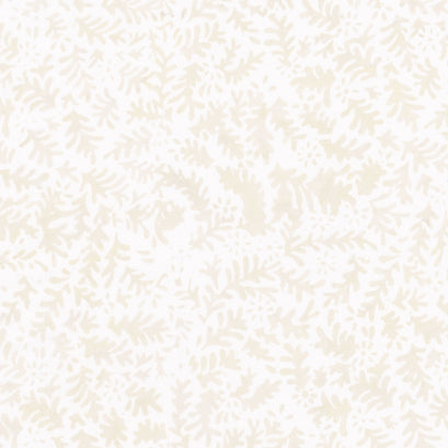 Tonga Batiks - Vanilla Stamped Ferns & Flowers Paper Yardage