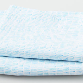 Coastal Sanctuary - Fringe White/Blue 3 Yard Cut