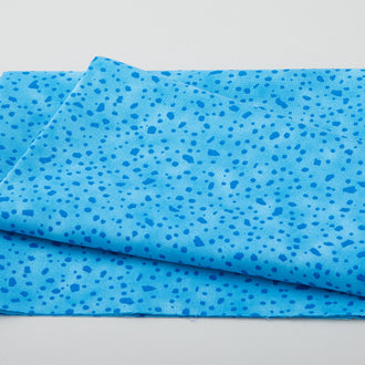 Quilter's Coordinates - Uneven Dots Light Blue One Yard Cut