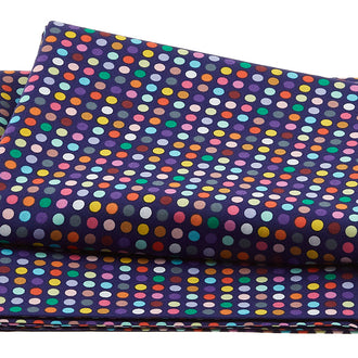 Never Enough Dots Favorites Small Dots Navy 2 Yard Cut