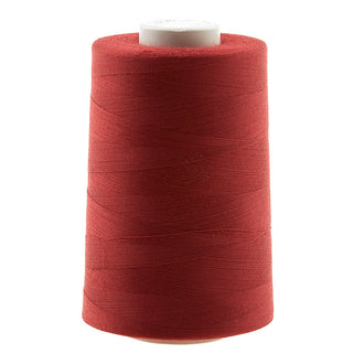 Deep Red OMNI Thread - 6,000 yds (poly-wrapped poly core)
