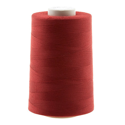 Deep Red OMNI Thread - 6,000 yds (poly-wrapped poly core)