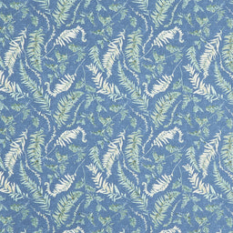 Green Fields - Ferns Blue Yardage Primary Image