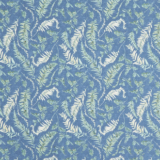 Green Fields - Ferns Blue Yardage
