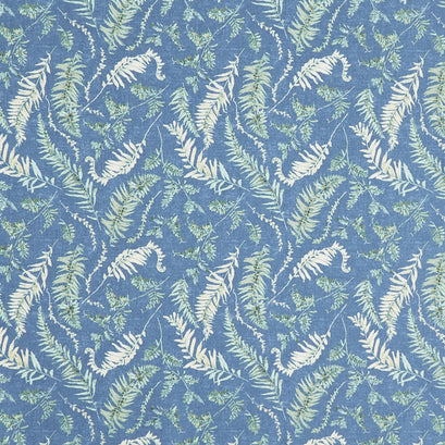 Green Fields - Ferns Blue Yardage